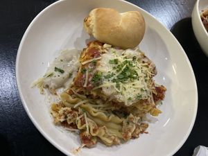 Lasagna  at Leaf and Seed in Toledo