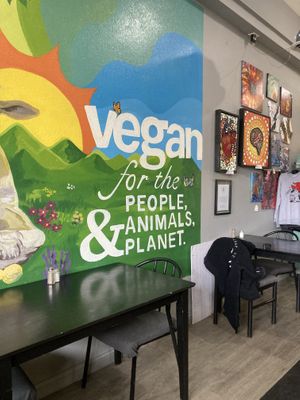 Cute mural!  at Leaf and Seed in Toledo