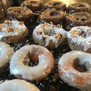Doughnuts at Leaf and Seed in Toledo