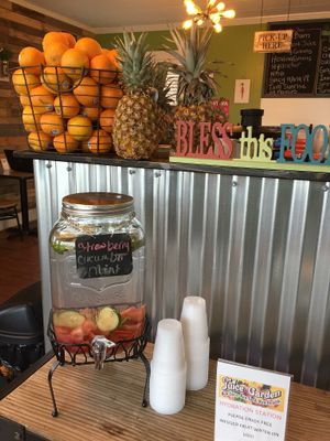 Inside at The Juice Garden in Fremont