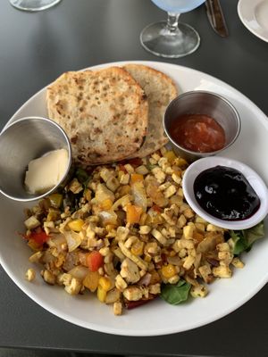 Tofu hash  at The Causeway in Spruce Head