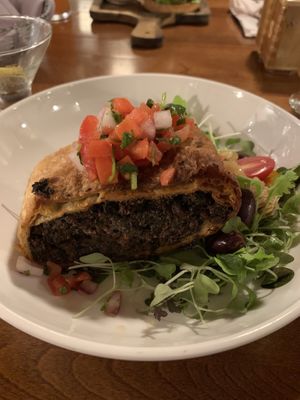 Wild mushroom in croute  at The Causeway in Spruce Head