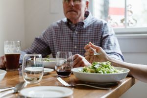 Summer salad at The Causeway in Spruce Head