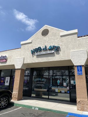 Upon Arrival to Fully Vegan Ice Cream Shop  at Hug Life in Orange