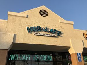 Welcome... anti-dairy! at Hug Life in Orange