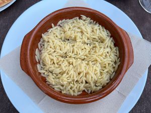 Greek noodles   at Restaurante Griego Pikilia in Malaga
