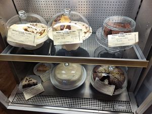 Cakes 😋 at Handley Organics in Ledbury