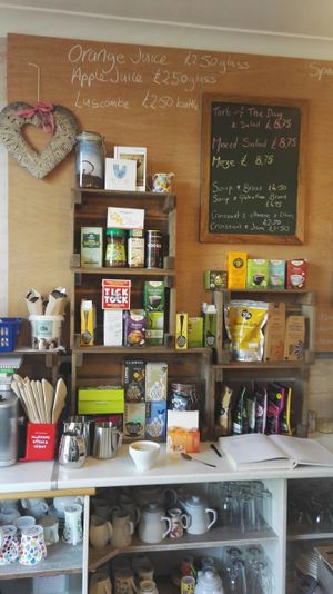 Wonderful selection of teas available in our shop and café  at Handley Organics in Ledbury