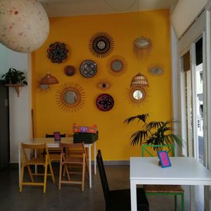 Inside of the restaurant  at La Verduleria in Tenerife