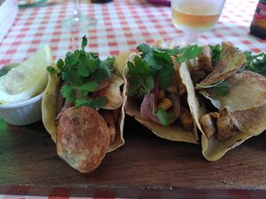 Canaraian totillas at La Verduleria in Tenerife