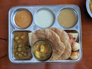 Thali at Maya's South Indian Cuisine in Reno