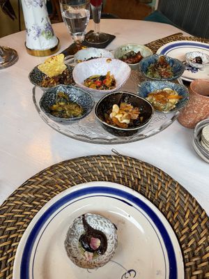 The ‘tapas’ course  at bianca e massimo in Totnes