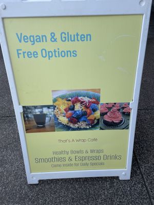 Yay vegan  at That's A Wrap in Kihei