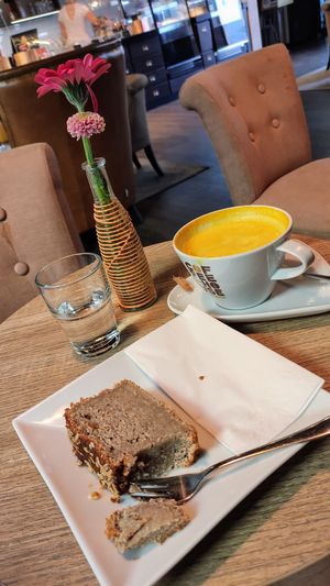 Bananenbrot at Coffee House in Salzburg