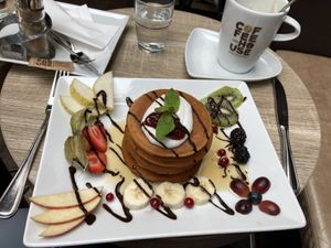 Pancakes   at Coffee House in Salzburg