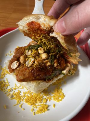 Dabeli  at Bikanervala in Christchurch