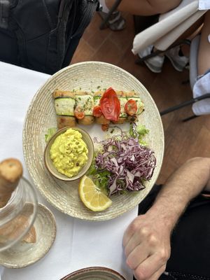 Tomato balls  at Rosmarino in Taormina