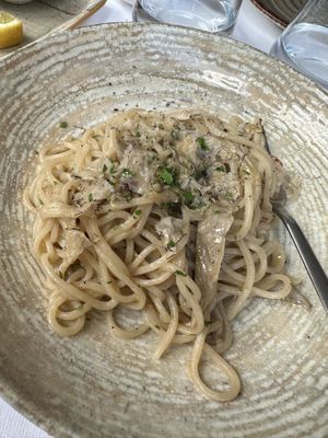 Pasta  at Rosmarino in Taormina