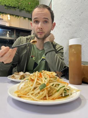   at Xīn Huā SùShí Guǎn 心花素食館 in Hengchun