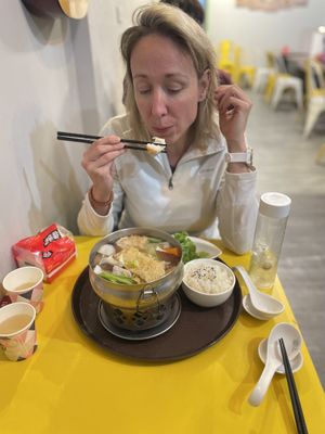   at Xīn Huā SùShí Guǎn 心花素食館 in Hengchun