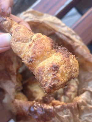 Croissant de chocolate   at Pasteleria Conchin in Valencia