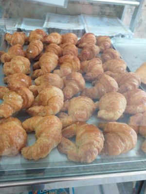 Medialunas at Pasteleria Conchin in Valencia