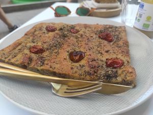 Foccacia at Pumper in Pontevedra