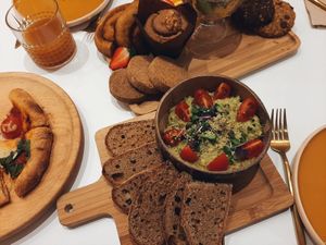 Brunch vegano at Pumper in Pontevedra