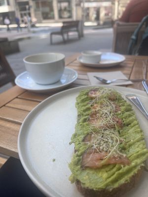 Avocado toast 🥑  at Pumper in Pontevedra