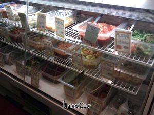 cooked food options at Kensington Natural Bakery and Cafe in Toronto