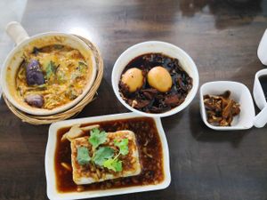 The curry is awesome. at Mable Vege Restaurant in Subang Jaya