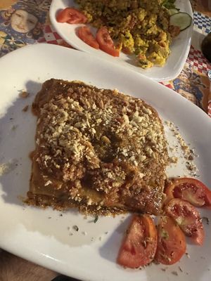 Lasagne   at Capriccio Siciliano in Cefalu