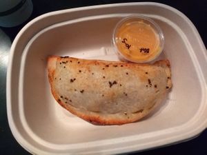 Breakfast empanada at Rise Authentic Baking Co in Grand Rapids