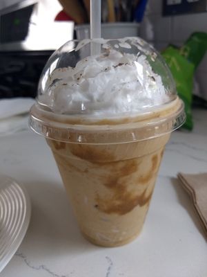 Pumpkin Spice Latte Milkshake at Rise Authentic Baking Co in Grand Rapids