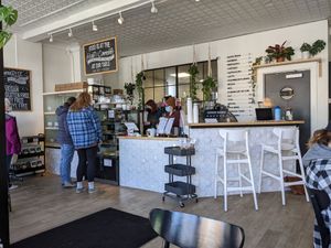 Inside at Rise Authentic Baking Co in Grand Rapids