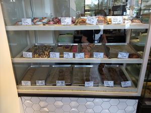 Donut, muffins, fritters & Pop tarts. at Rise Authentic Baking Co in Grand Rapids