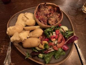 Med tart  at The Green Dragon in Church Stretton