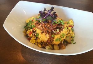 Ramsey breakfast hash bowl at The Dandelion in Calgary