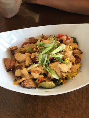 Dill w/it scramble at The Dandelion in Calgary