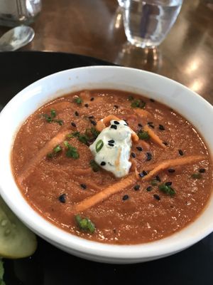 Tomato Soup at The Dandelion in Calgary