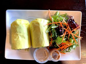   at Lotus Vegan in North Hollywood