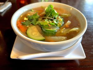   at Lotus Vegan in North Hollywood