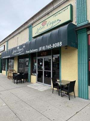 Front   at Lotus Vegan in North Hollywood