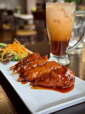 Hot Wings   at Lotus Vegan in North Hollywood