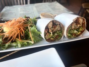   at Lotus Vegan in North Hollywood