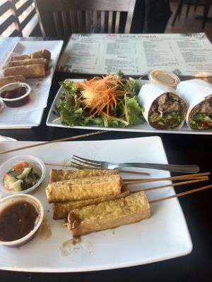   at Lotus Vegan in North Hollywood