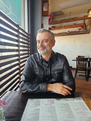 He at Lotus Vegan in North Hollywood