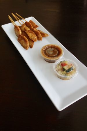   at Lotus Vegan in North Hollywood