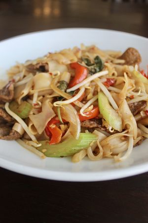   at Lotus Vegan in North Hollywood