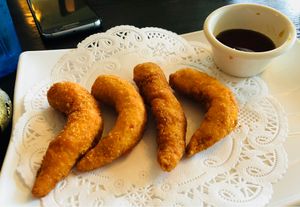 Lemon Shrimp at Lotus Vegan in North Hollywood